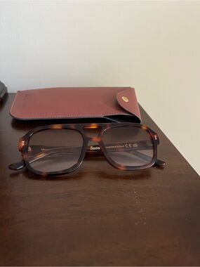 Illesteva Memphis Tortoiseshell Sunglasses with Case